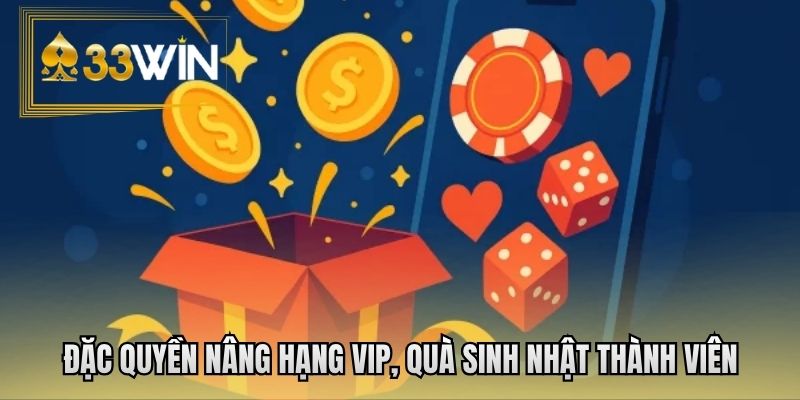 Đặc quyền nâng hạng VIP, Quà sinh nhật thành viên