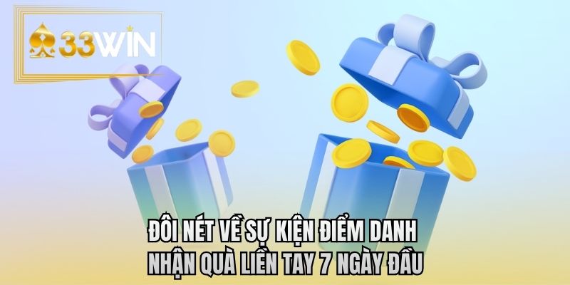 Đôi nét về sự kiện điểm danh nhận quà liền tay 7 ngày đầu